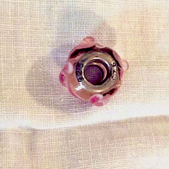 Murano Glass bead 925 sterling silver - Picture 1 of 7